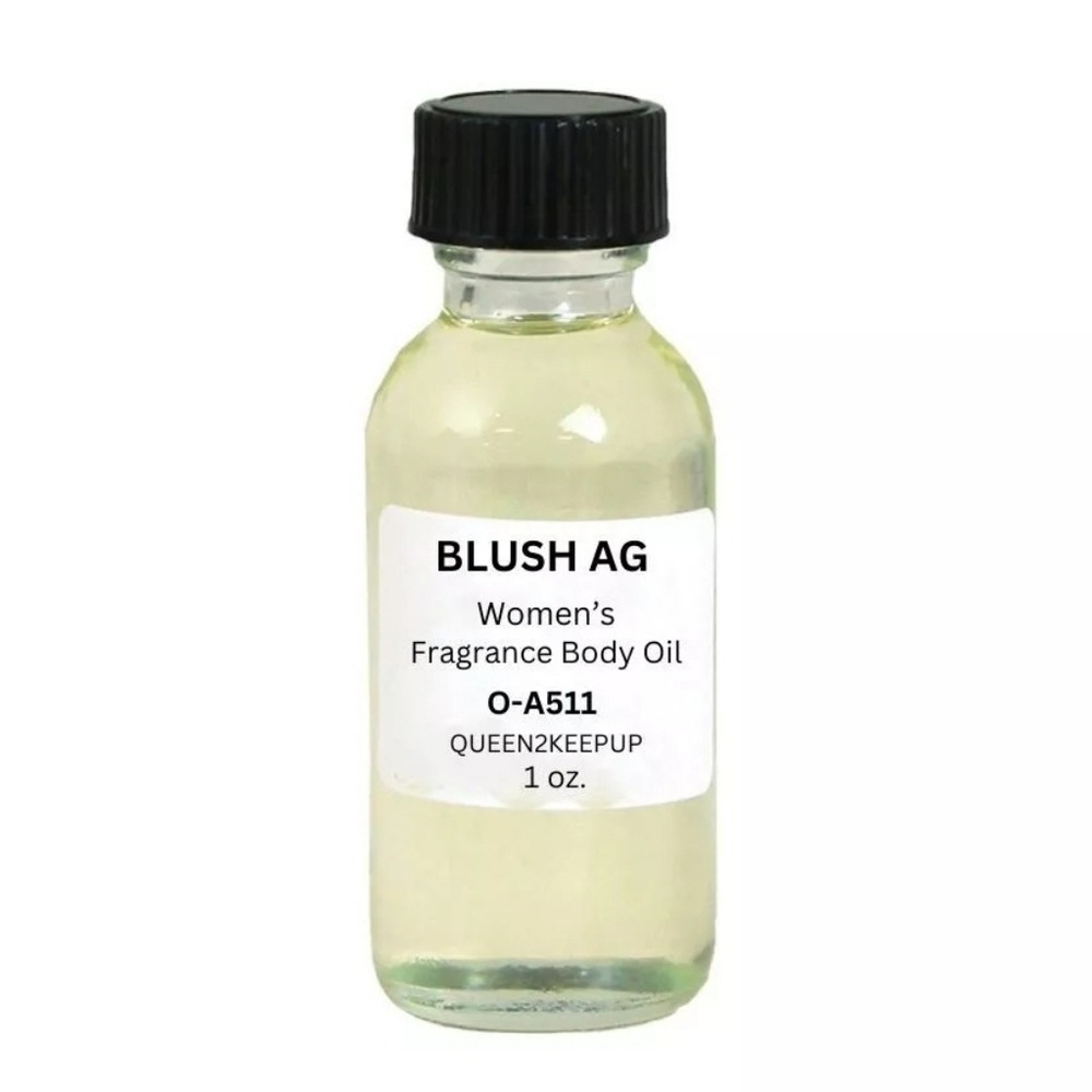Blush AG Women's Body Oil Fruity Floral and Romantic Scent 1 oz